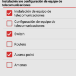 Aplicación multiformularios para captura de datos en campo WMForms